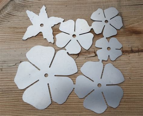 how to make sheet metal flowers|printable metal flower template.